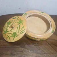 ظرف چوبی دربدار آنتیک