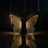 چراغ خواب پروانه LED کیان لایت(با گارانتی یک ساله)|چراغ خواب و آباژور|اصفهان, خانه اصفهان|دیوار
