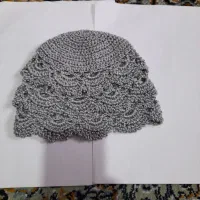 کلاه توری ابریشمی زنانه