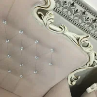 مبل گلبهی ۷ نفره|مبلمان خانگی و میز عسلی|قم, یزدان‌شهر|دیوار