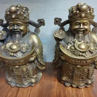 جفت برنز وارداتی سنگین|کلکسیون اشیاء عتیقه|شهریار, شهریار|دیوار