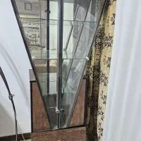 بوفه،آباژور، تابلو، میزکامپیوتر و تشک تخت ۱نفره