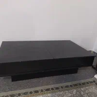 میز پذیرایی قهوه ای چوبی|مبلمان خانگی و میز عسلی|همدان, |دیوار