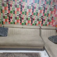 مبل راحتی تختخواب‌شو با پایه استیل مقاوم|مبلمان خانگی و میز عسلی|تهران, آذری|دیوار