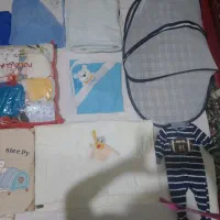 لباس نوزاد کیسه خواب رخته خواب کفش حوله حمام تاب .|کفش و لباس بچه|مشگین شهر, |دیوار