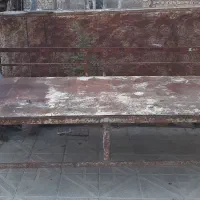۲ لنگه‌ تخت‌ آهنی تخفیف پای معامله