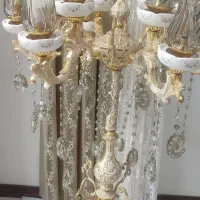 کنارسالنی برنزی|لوستر و چراغ آویز|فردیس, دهکده|دیوار
