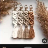 فروش عمده جاکلیدی مکرومه تنوع بالا|صنایع دستی و سایر لوازم تزئینی|کرج, فاز ۳ مهرشهر|دیوار