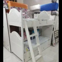 تخت 2 طبقه ایی پله خور شرکتی رژین|تخت و سرویس خواب|الوند, |دیوار