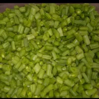 لوبیا سبز خورد شده
