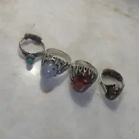 انگشتر نقره قدیمی وزن بالا