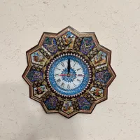 ساعت دیواری خاتم کاری