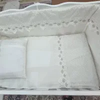 تخت کنار مادر یا گهواره چوبی سلیکا|تخت و صندلی بچه|تهران, جیحون|دیوار