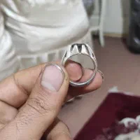 انکشترنقره بانگین زبرجد|جواهرات|میاندوآب, |دیوار