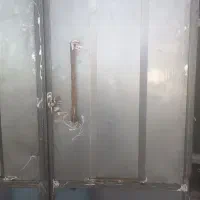 درب آهنی سه لنگه|مصالح و تجهیزات ساختمان|باغ بهادران, |دیوار