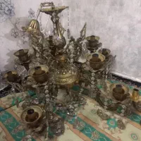 لوستر و لوازم مسی