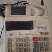 ماشن حساب پرینتر دو رنگ کاسیو