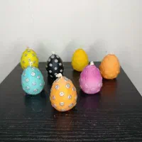 شمع تخم مرغ|صنایع دستی و سایر لوازم تزئینی|تهران, سبلان (لشگر)|دیوار