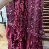 لباس مجلسی|لباس|ساری, |دیوار