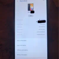 سامسونگ a04  مشکی ۱۲۸گیگ