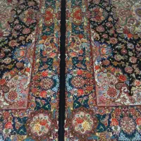 یکجفت فرش دستبافت سالاری ریز ابریشمی|فرش|تبریز, |دیوار