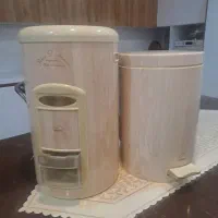 ۱ عدد سطل برنج و یک عدد سطل زباله ی