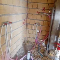 لوله کشی اب وفاضلاب . تانکر وشیر آلات و...