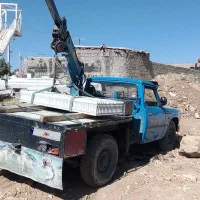 فروش جرثقیل نیسان یک تن و معاوضه با نیسان زد اف|خودرو سواری و وانت|فارسان, |دیوار