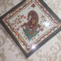 پته قاب گرفته|صنایع دستی و سایر لوازم تزئینی|جیرفت, |دیوار