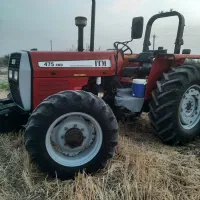 گاو وبره تراکتور شخم