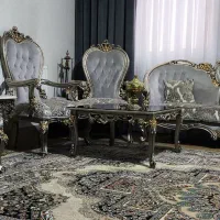 مبل سلطنتی|مبلمان خانگی و میز عسلی|سمنان, |دیوار