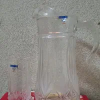 پارچ و لیوان فرانسوی|ظروف سرو و پذیرایی|قم, آذر (نکویی)|دیوار