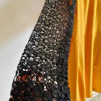 پیرهن مجلسی  استین گیپور