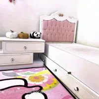 سرویس خواب نوزاد و نوجوان با لمسه صورتی آپادانا