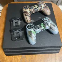 PS4 pro دو دسته ادامه در توضیحات