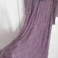 پیراهن مجلسی رنگ یاسی بنفش خوشرنگ خاص سایز42|لباس|رشت, گلزاران|دیوار