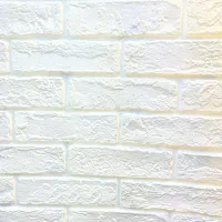 دیوار پوش فومی اجری سفید