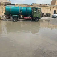 تخلیه چاه و لوله بازکنی با تانکر بزرگ لجن کش