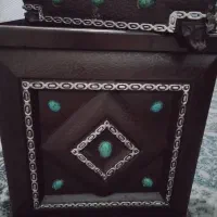 سطل اشغال و جا دستمال کاغذی
