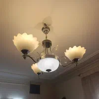 یک جفت لوستر سه شاخه|لوستر و چراغ آویز|تهران, تهران‌نو|دیوار