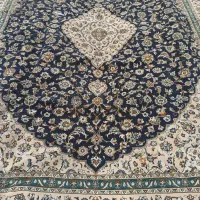 ۲عدد فرش ماشینی قرمز و سورمه ای ۱۲ متری