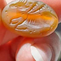 سنگ مهر و نشان گردن آویز باستانی