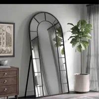 آینه قدی ایستاده قاب فلزی پایه دار * فروش اقساط|آینه|بم, |دیوار