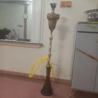 قلیان برنزی بلند