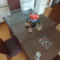 نهارخوری ۴ نفره راش تا ۶ نفره مارک چوبکده