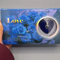 گردنبند مروارید عشق با صدف طبیعی|بدلیجات|شاهینشهر, نظامی|دیوار