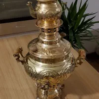 سماور زغالی برنجی