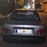 فروش پراید ۱۳۱ دوگانه کارخانه مدل ۸۵ نقره ای