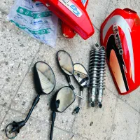 لوازم موتور هندا ۱۲۵|قطعات یدکی و لوازم جانبی|ری, علایین|دیوار