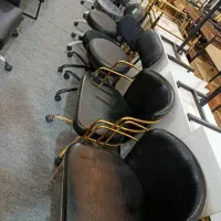 ترولی سه کشو دو رنگ مشکی|آرایشگاه و سالن‌های زیبایی|یزد, |دیوار